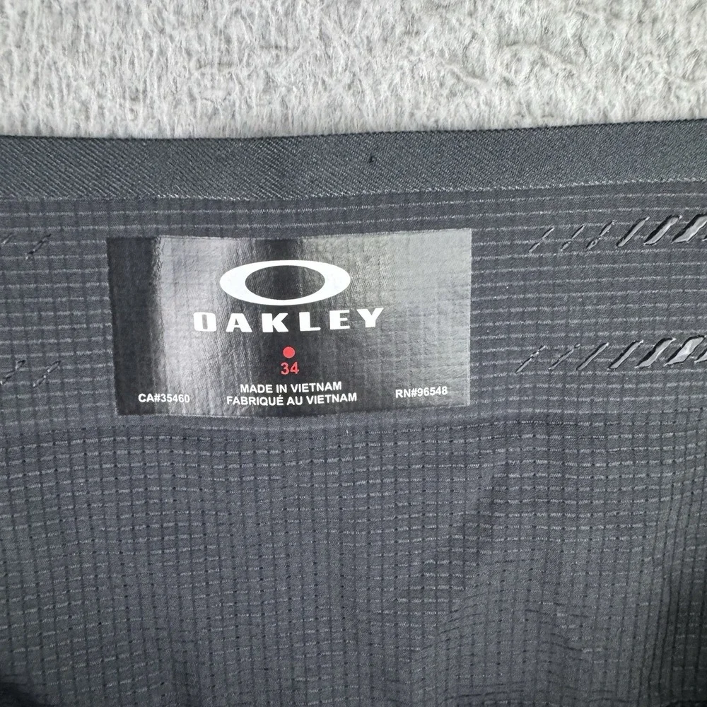 Oakley Board Shorts Gray Stretch Surf Beach Swim Mens 34 Tactical Modern